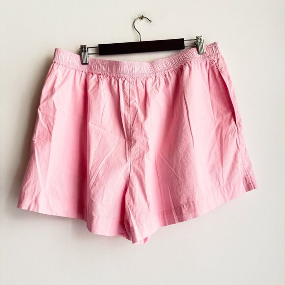 Anthropologie The Wren Boxer Short Cotton Viscose Pink XL - Picture 3 of 3